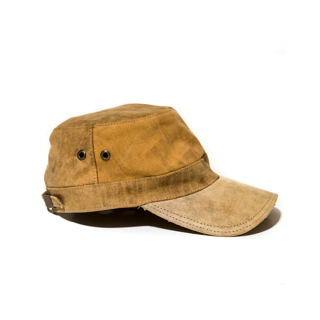 Military Cap Afro Blonde