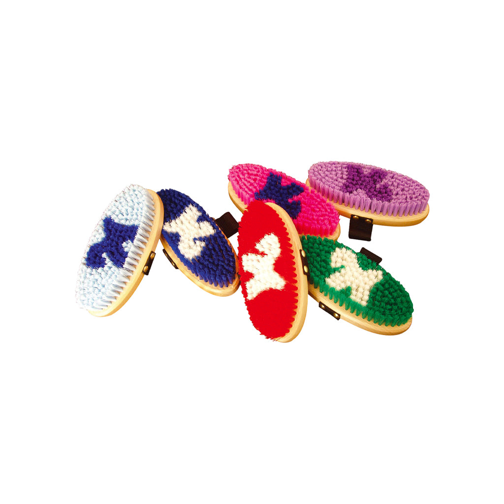 Horse Motif Body Brush