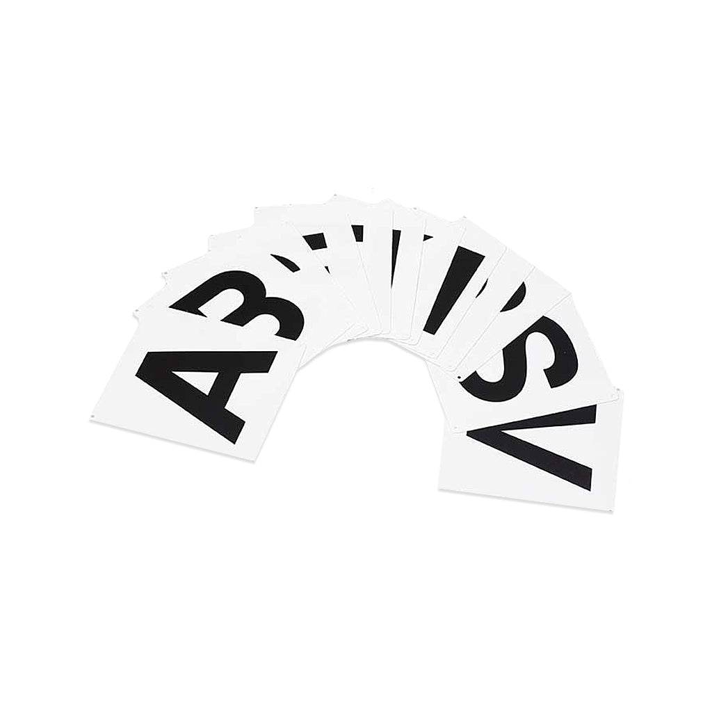 Dressage Letters Set Of 12 Wall Mount