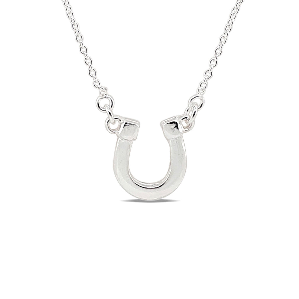 Necklace S/s Horse Shoe And Chain
