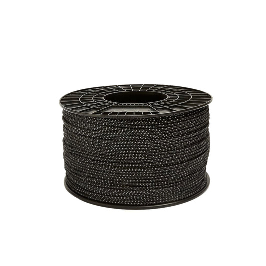 Equirope Black 200 Metre X 6mm