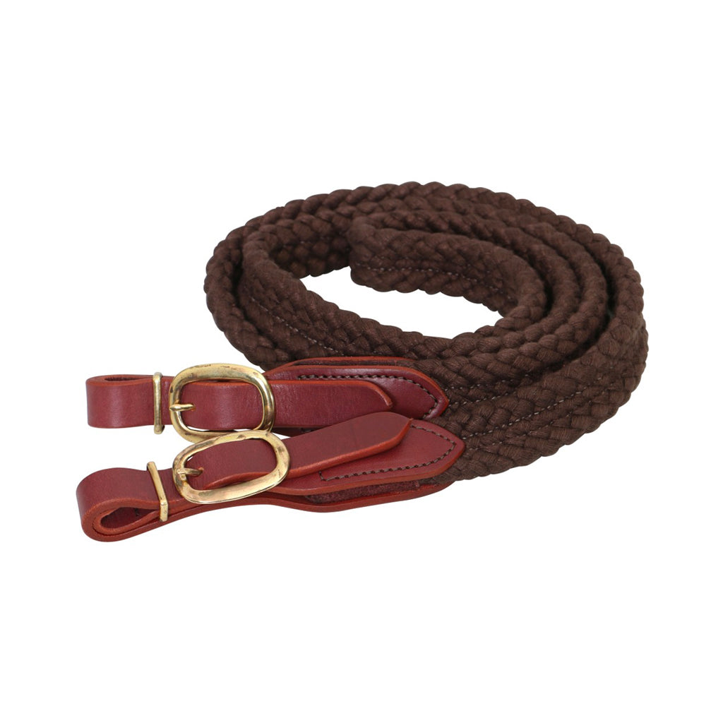 Cottonfeilds Polocrosse Reins 5'2" Brown