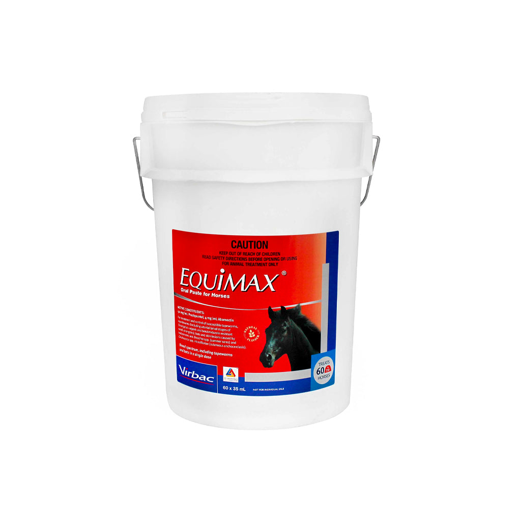 Equimax Oral Paste 37.8gr Bucket 60 Tube