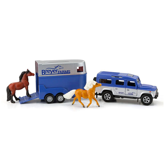 Breyer Land Rover And Trailer