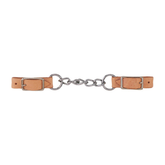 Hackamore Curb Chain Brown