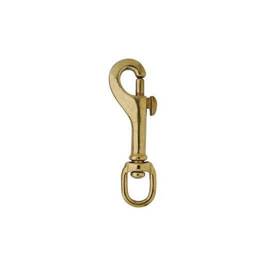 Snaphook Brass Round Eye Swivel