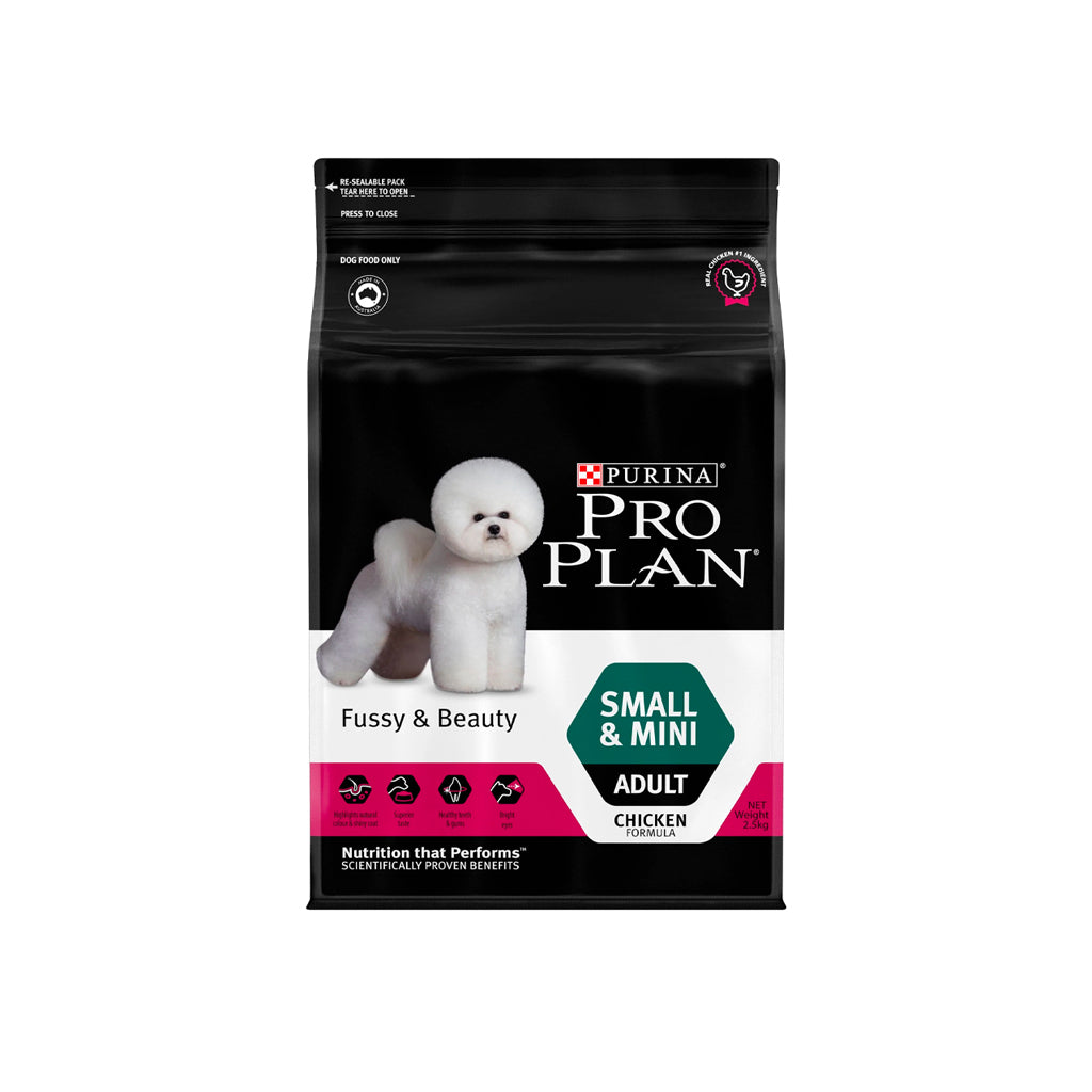 Pro Plan Dog Fussy And Beauty Small 2.5kg