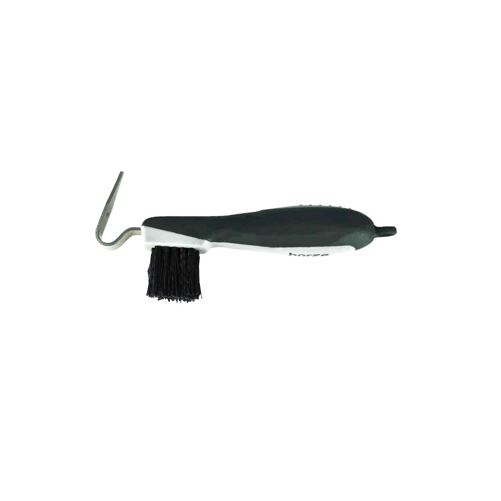 Hoof Pick Horze Soft Grip Black