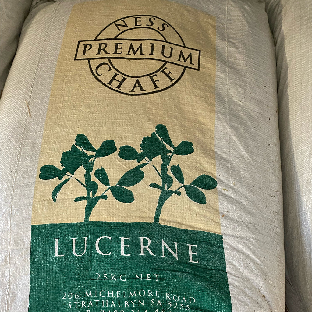 Lucerne Chaff Rough Cut 25kg