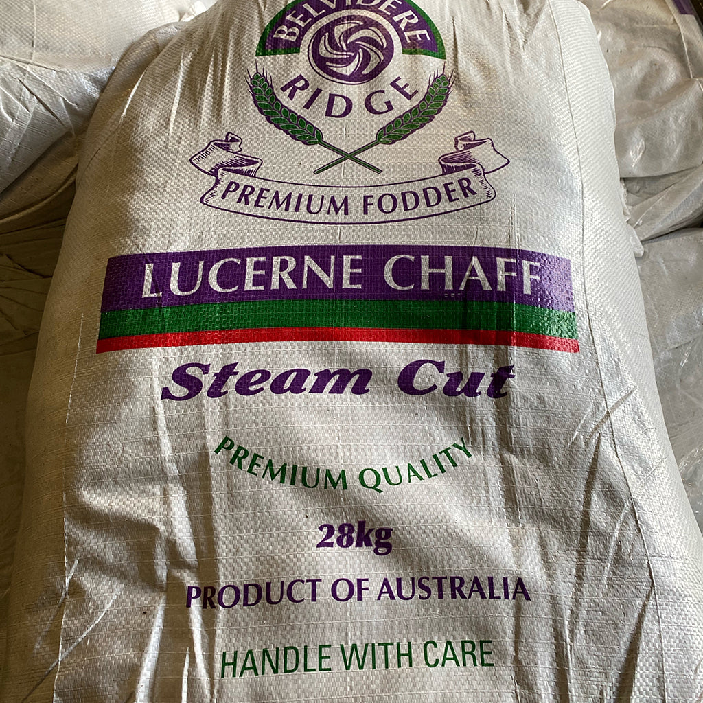 Lucerne Chaff Steam Cut 25kg