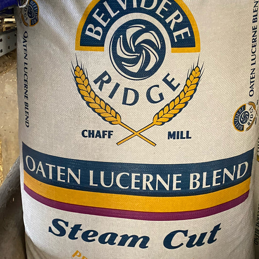 Lucerne/Oaten Chaff Steam Cut 25 kg