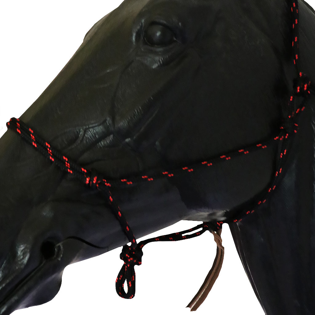 Halter Rope MPS Black/Red
