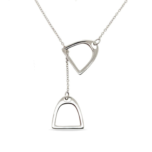 Pendant S/s W Chain Lar Stirrup