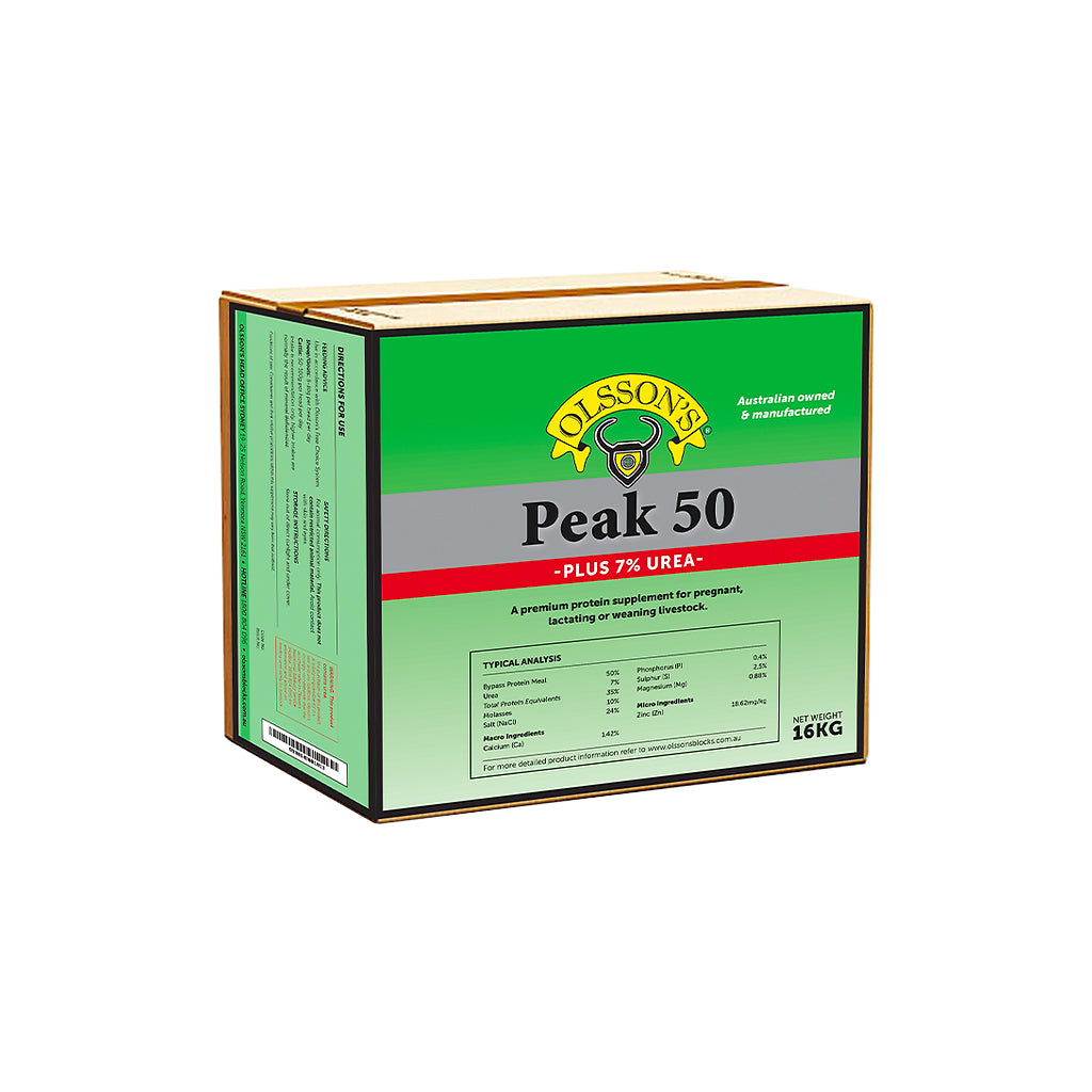 Peak 50 Mineral Block 7% Urea