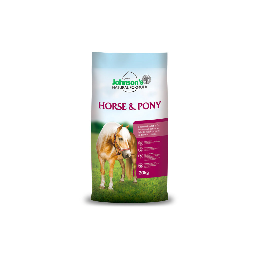 Johnsons Horse And Pony Pellets 20 Kg